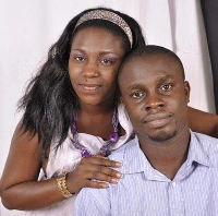 Lady Cecilia Akua Obeng with her husband