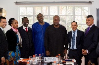 Former President John Mahama, first president of Ghana to serve only one term under the fourth rep.