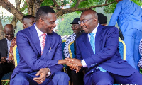 A photo of Dr Yaw Osei Adutwum and Dr Mahamudu Bawumia