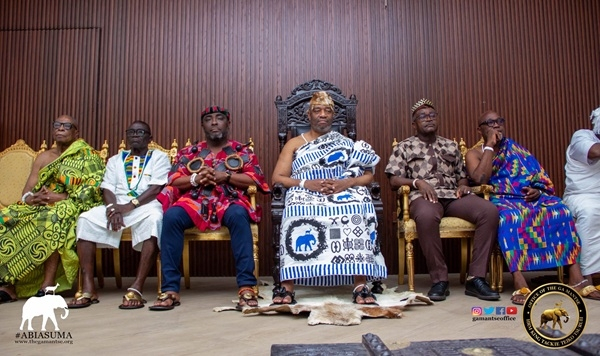 The directive was issued on the instructions of King Tackie Teiko Tsuru II