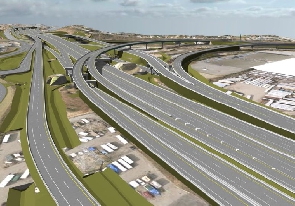 The Accra-Tema Motorway is one of the major roads in the capital