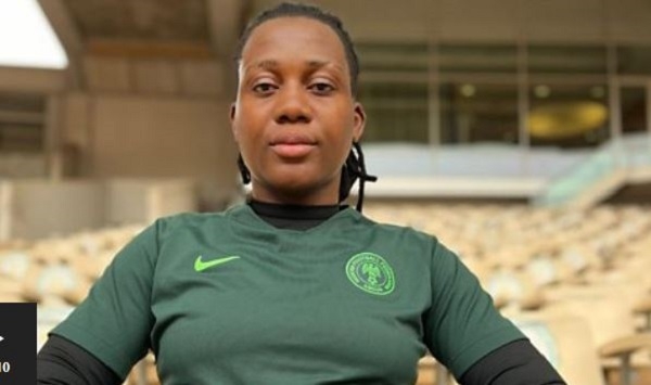 Nigeria number one goalkeeper Chiamaka Nnadozie