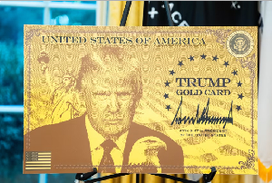 President Donald Trump on Wednesday officially launched his 'gold card' visa