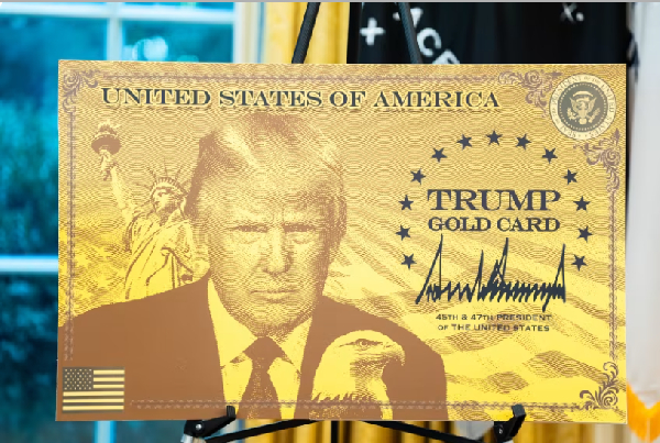 President Donald Trump on Wednesday officially launched his 'gold card' visa
