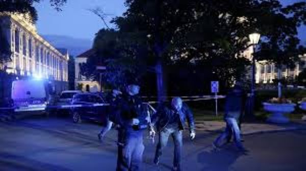 The attack took place inside the main auditorium at the University of Warsaw