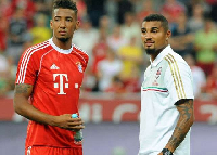 A photo of Jerome Boateng and Kevin-Prince Boateng