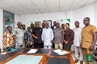 The Paramount Chief also congratulated the Minister for his leadership