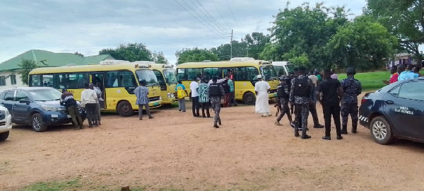 Police have arrested four students in connection with the incident