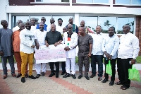 NDC Greater Accra Constituency Chairmen during the presentation