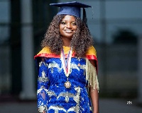 Jessica Afful Tuleassi  graduated with a CGPA of 3.9091