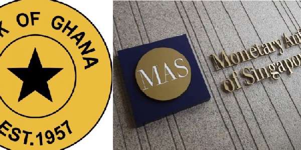 Bank of Ghana and Monetary Authority of Singapore Sign MoU to promote SMES