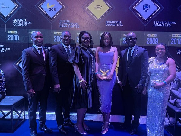 Reps from First Atlantic Bank at the GIPC Club 100 awards