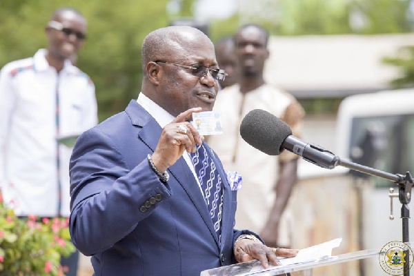 CEO of the National Identification Authority, Professor Ken Attafuah