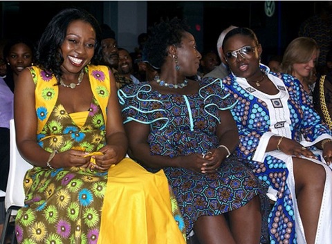 Some Ghanaian celebrities in beautiful African designs