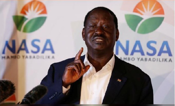 Mr Odinga claims the August poll was rigged in favour of President Kenyatta