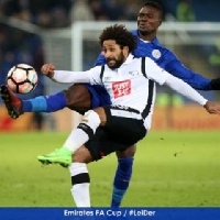 Daniel Amartey in action for Leicester