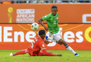 Madagascar defeated Kenya in the quarter finals in the 2025 CHAN tournament