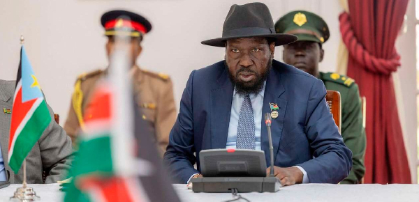 South Sudan's President Salva Kiir Mayardit