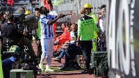 Muntari walked off the pitch in protest after being racially abused by Cagliari fans