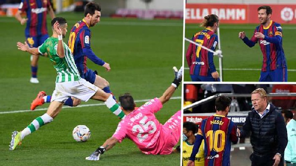 Magical Messi reminds Griezmann how to play football for Barcelona