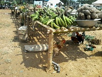 Food items on display at the Farmer's Day celebration