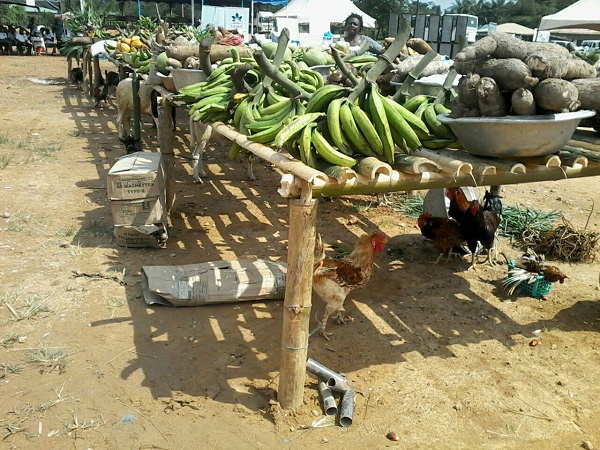 Some food items on display