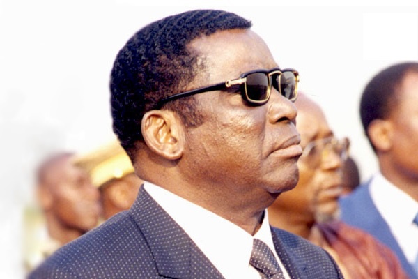 President Gnassingbe Eyadema of Togo