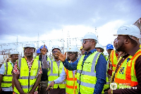 The Minister of Energy among other dignitaries