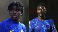 Ato Ampah (L) and Genesis Antwi (R) are players of Chelsea