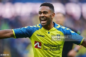 Kevin Mensah scored for  Brondby  over the weekend