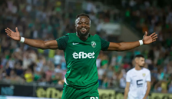 Watch Bernard Tekpetey’s goal in Ludogorets Champions League Qualifiers win