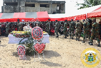 The team was led by the Army Liaison Officer to the MoD, Colonel Yaw Owusu Appah