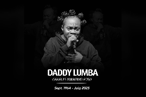 The late Ghanaian Highlife legend, Daddy Lumba, died at 60