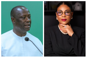 Photo collage of Emmanuel Armah-Kofi Buah (L) and CEO of Adamus Resources Limited  (R)