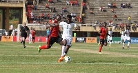 Thomas Partey in action for the Black Stars