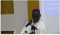 Most Rev. Mat­thew Kwasi Gyamfi, President of the Catholic Bishops’ Conference