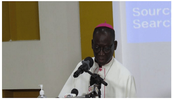 Most Rev. Mat­thew Kwasi Gyamfi, President of the Catholic Bishops’ Conference