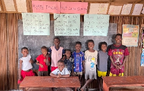 Kyrie Irving made donations to a school in Nigeria and an orphanage in Ghana - Photo Cameron Mofid