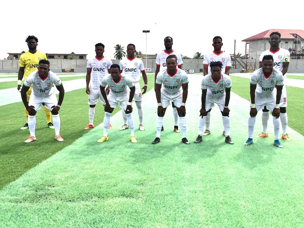 Karela were awarded a penalty in the 35th minute which was converted by Evans Adomako