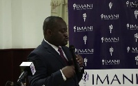 Senior Research Fellow at IMANI Ghana, Theophilus Acheampong
