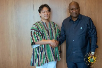 CEO and founder of Degas Limited Doga Makiura with President