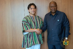 CEO and founder of Degas Limited Doga Makiura with President