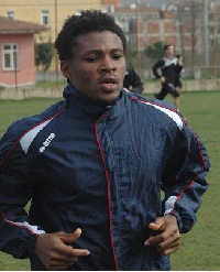 Ghana defender Jerry Akaminko