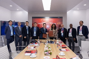 Telecel And Huawei Leadership Teams After Signing The Contract.png