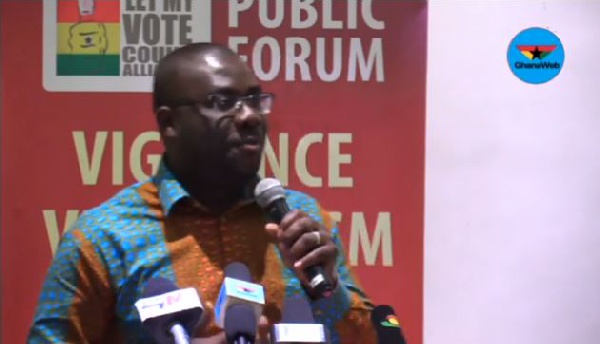Sammy Awuku,  National Organizer for the New Patriotic Party (NPP)