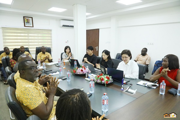 The visit aimed to brief the NAFCO boss on a new five-year agriculture intervention project