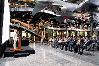 Display of attendess at the Karpowership launch program