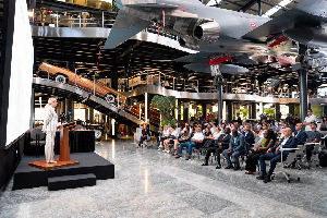Display of attendess at the Karpowership launch program