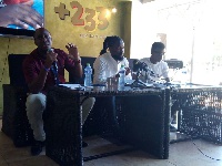 Samini, Kinaata and other at the launch