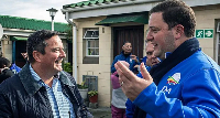 John Steenhuisen (left) used to be a close ally of Geordin Hill-Lewis (right)
